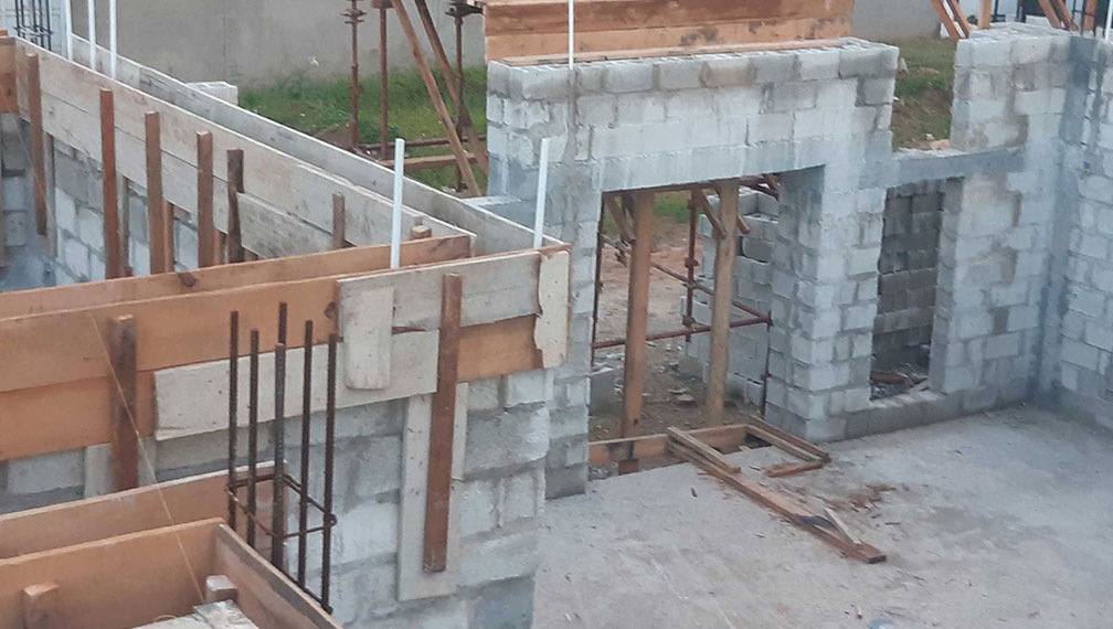 Construction of MBP Trucking Offices